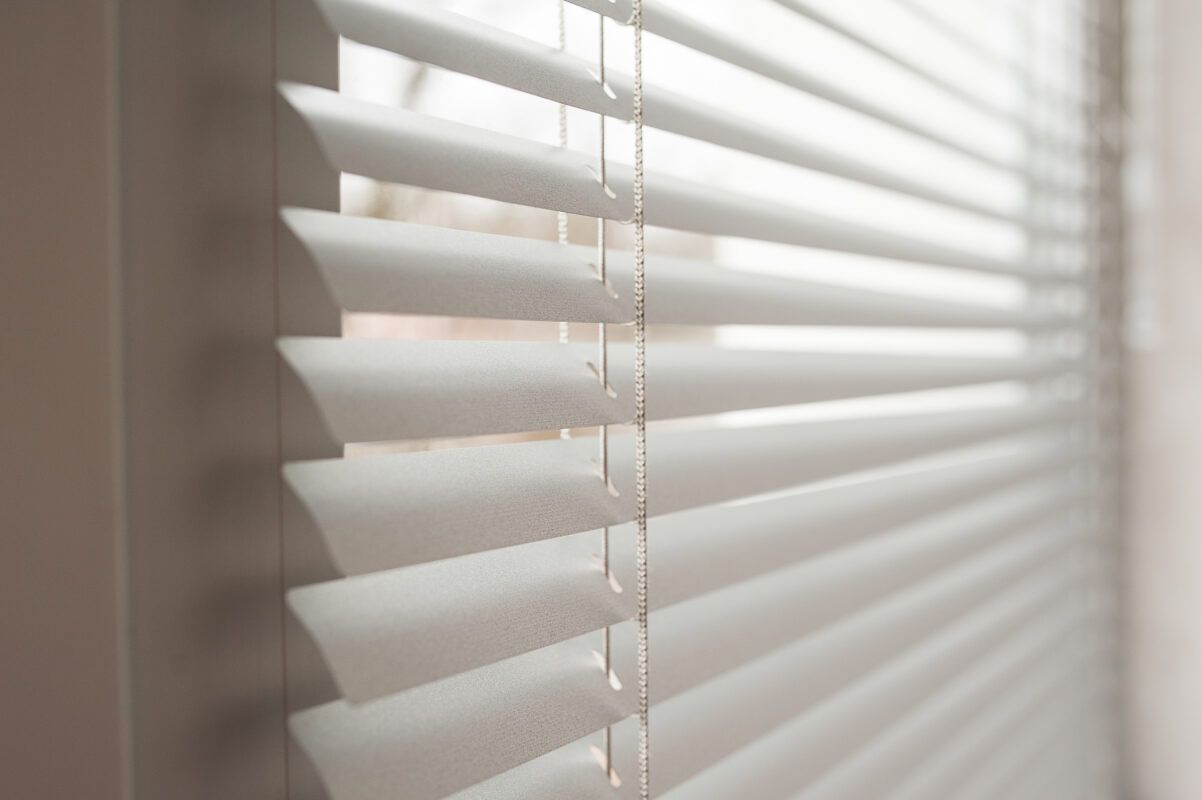 white metal blinds office 1