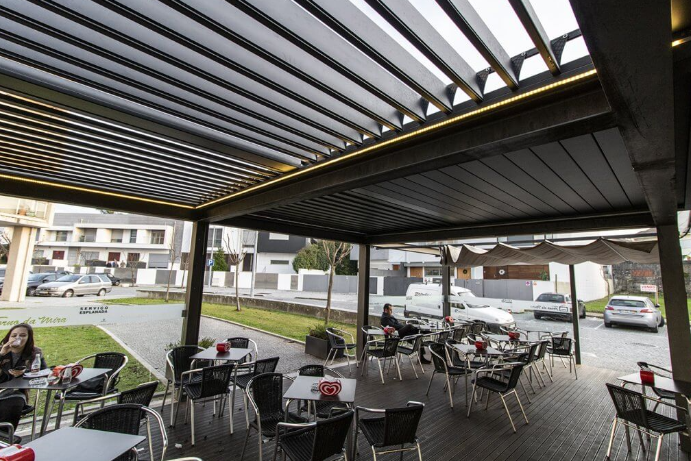 toldo para restaurante